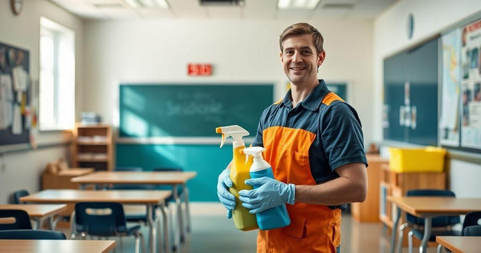 Auxiliar de Limpeza em Escola Particular: Importância e Dicas para uma Rotina Eficiente Auxiliar de Limpeza em Escola Particular: Importância e Dicas para uma Rotina Eficiente